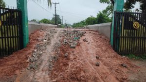 Telan Anggaran Rp 500 Juta Pembangunan Jembatan Box Culvert di Perumahan Al-Ghony Diduga di Kerjakan Asal-Asalan