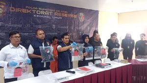 Tim Gabungan Jatanras Polda Sumsel Berhasil Amankan Pelaku Pembunuhan Sadis Satu Keluarga Di Musi Banyuasin