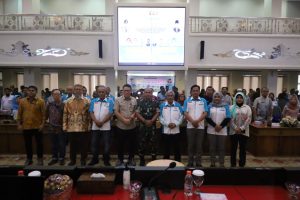 Dandim 0418/Plg Menjadi Salah Satu Narasumber Talk Show  Peran Multi Pihak Dalam Pengelolaan Banjir
