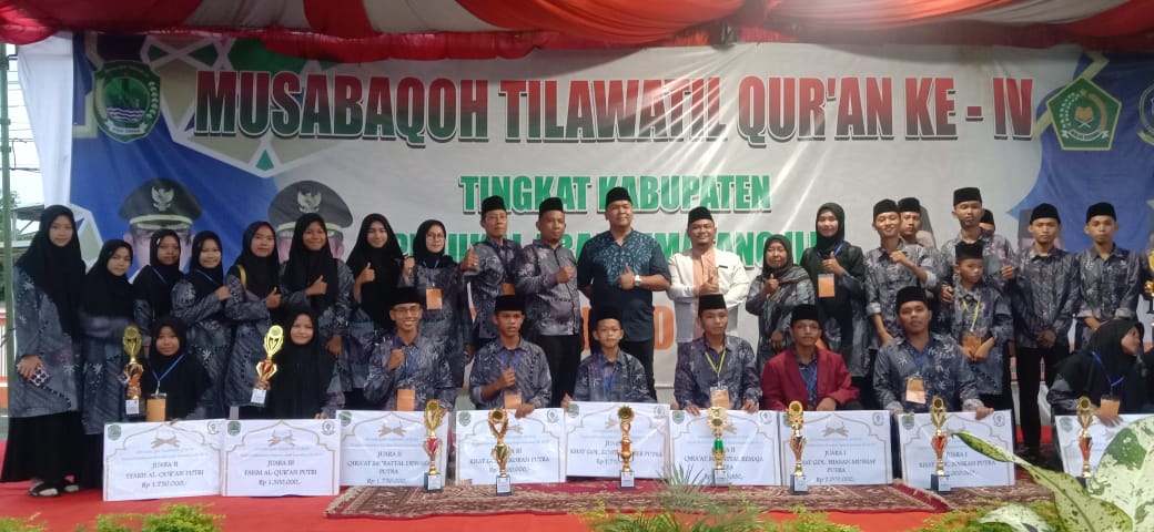 Menangkan 6 kategori MTQ kabupaten, Camat Penukal Utara : Terpenting Mencintai dan Mengamalkannya 1