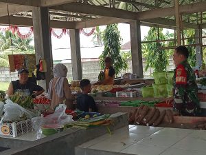 Serda Bimbi Anjangsana Bersama Pedangan Pasar Menghimbau Agar Menjaga Kebersihan Lingkungan Pasar