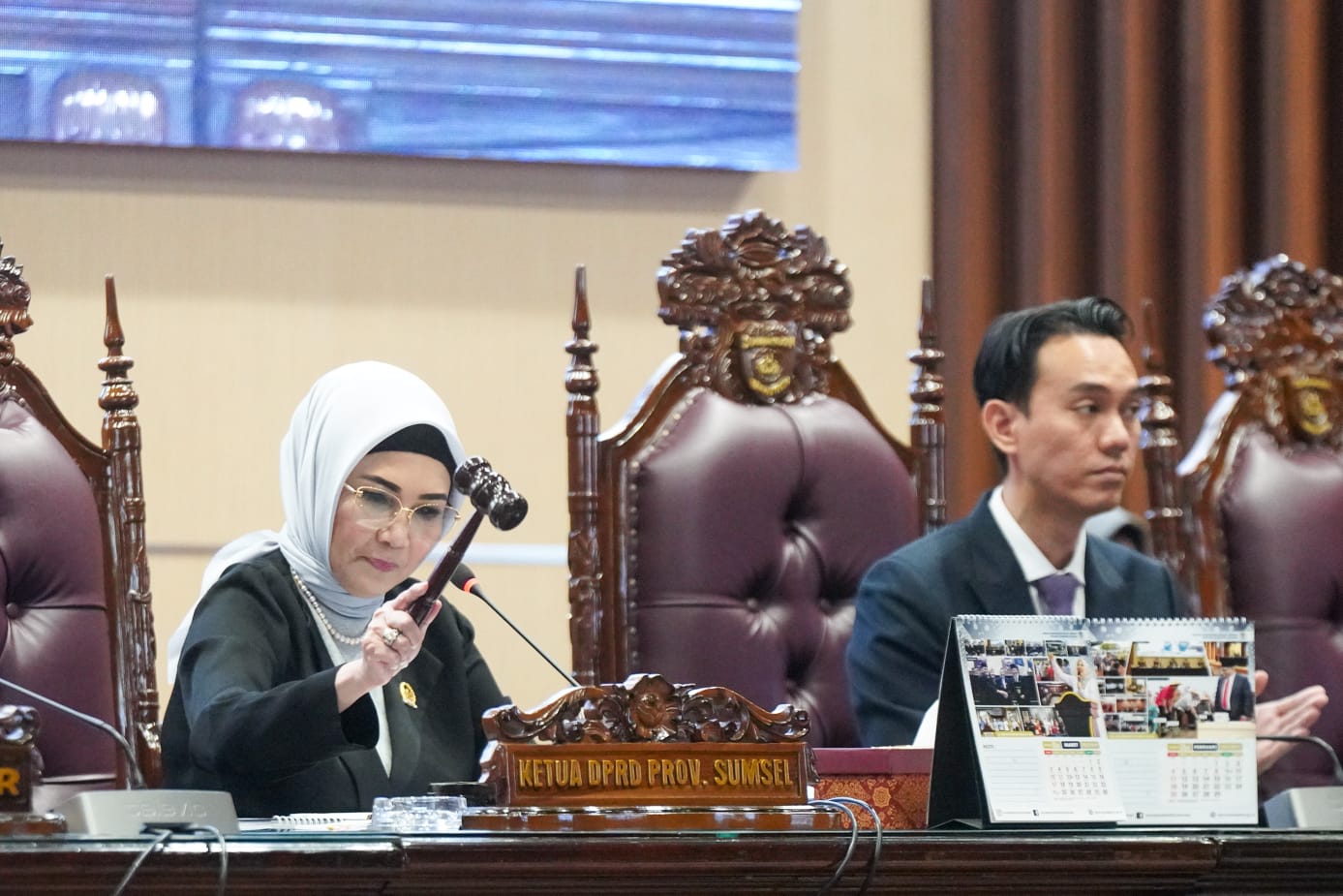 DPRD Sumsel Gelar Paripurna Ke-81 Dengan Agenda Penyampaian LKPJ Berjalan Lancar 2
