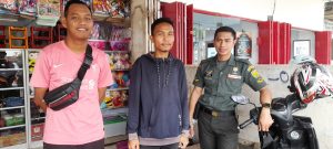 Wujud Kemanunggalan TNI Babinsa Tuang Kentang KomsosBersma