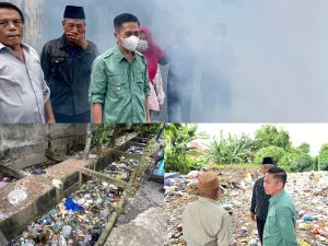Tinjau Fogging, Ratu Dewa Malah Temukan Selokan Mampet Hingga Gunung Sampah Di Dekat Rumah Susun