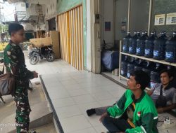 Babinsa Koramil 418-02/Pakjo Himbau Warga Menjaga Keamanan dan Ketertiban Lingkungan