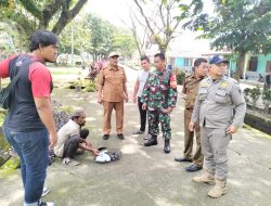 Babinsa Koramil 418-05/Lemabang Bantu Dinas Sosial Amankan ODGJ Yang Meresahkan Masyarakat