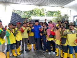 Masyarakat Hingga Petugas Penyapu Jalan Antusias Hadir di Acara Open House Gubernur Sumsel Periode 2018-2023 Herman Deru