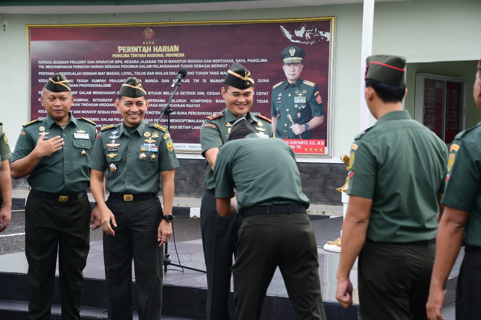 Halal Bihalal Korem 044/gapo, Danrem Ajak Untuk Ikhlas Saling Memaafkan 1