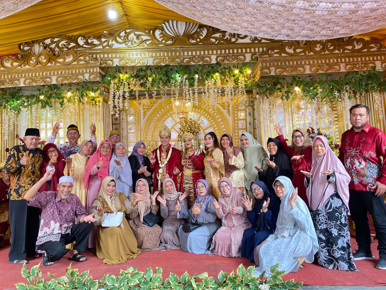 Moment Fitriana/Pingky Mewakili Heri Amalindo, Hadiri Pernikahan Deby Dan Dyego 1