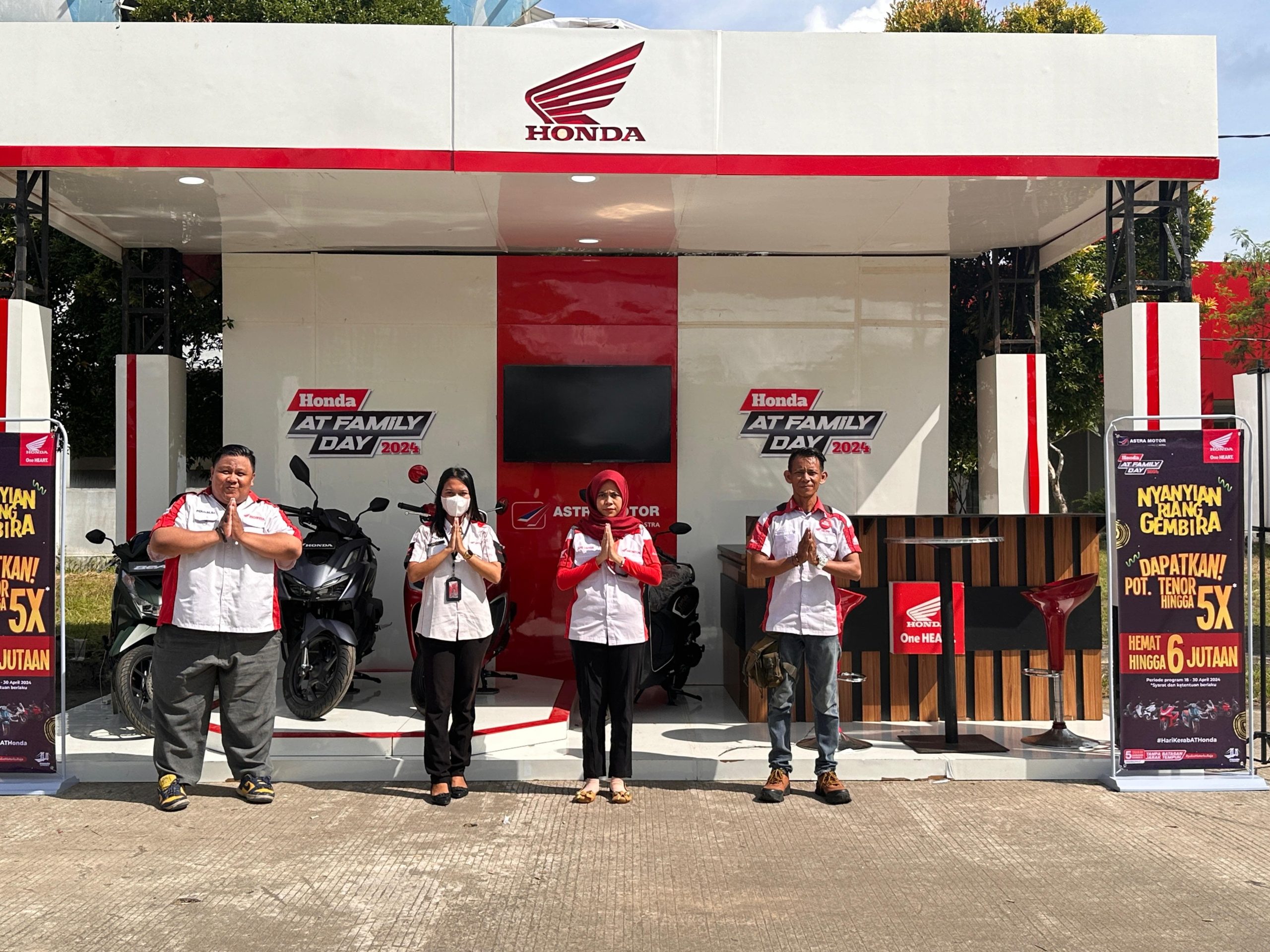 Astra Motor Sumsel Hadirkan AT Family Day Sapa Konsumen Setia Honda 1