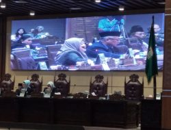 DPRD Sumsel Gelar Paripurna dengan Agenda  Rekomendasi LKPJ Gubernur
