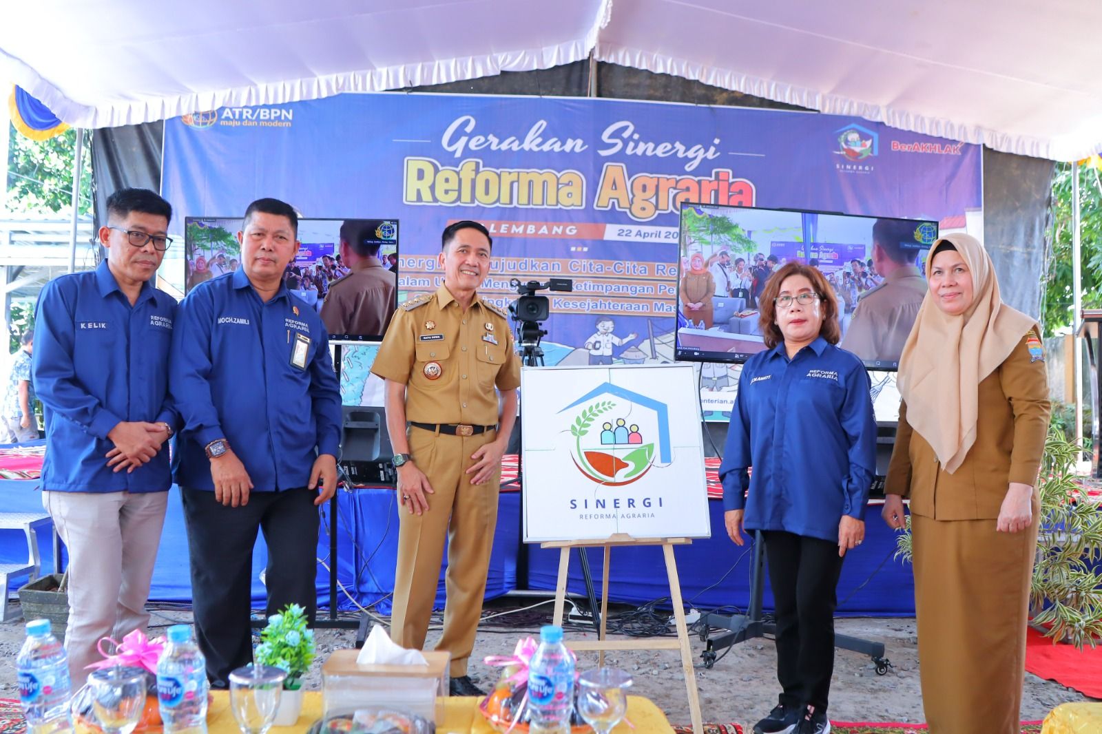 Siap Berkolaborasi, Ratu Dewa Dukung Gerakan Sinergi Reforma Agraria. 1