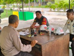 Tingkatkan Keamanan Babinsa Komsos Bersama Security PT Tiga Roda