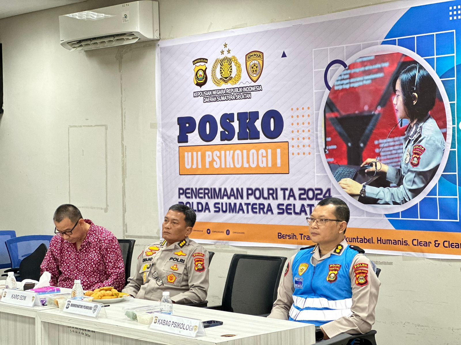 Biro SDM Polda Sumsel Menggelar Kegiatan CAT Psikologi Seleksi Penerimaan Taruna/i Akpol T.A. 2024 1