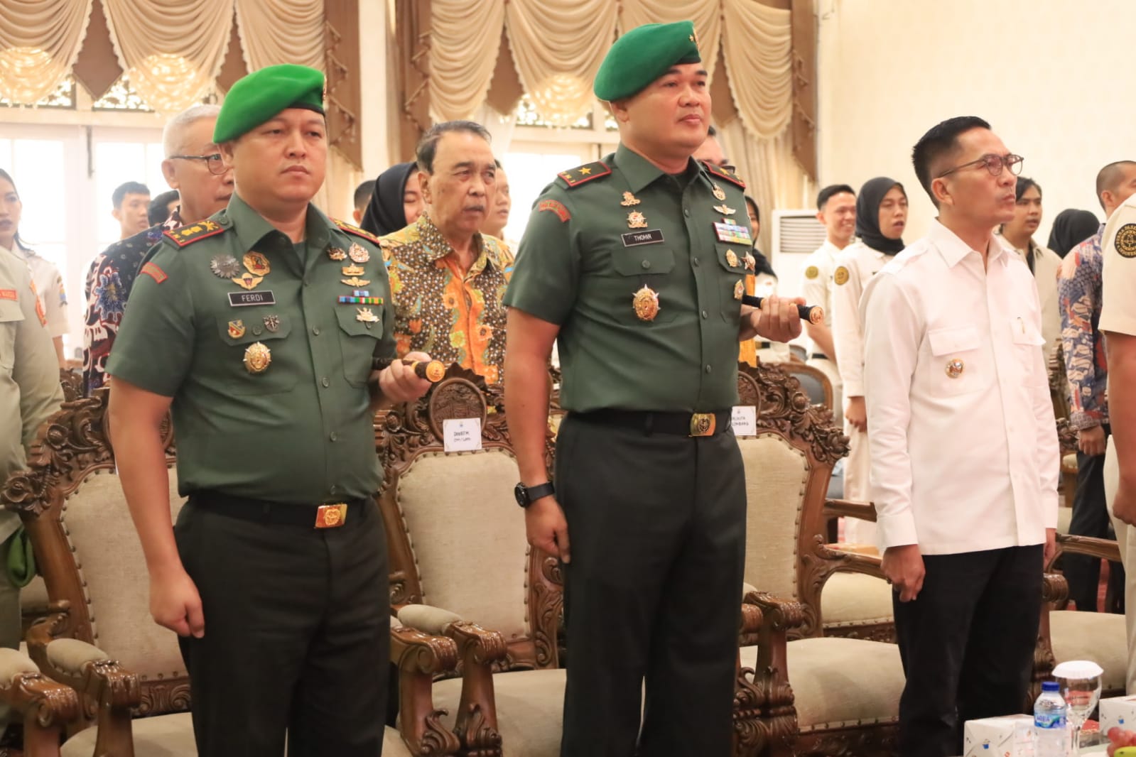 Dandim 0418/Palembang Hadiri Pelantikan Pengurus Kota PPI Palembang Periode 2024-2029 1