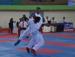 Karateka Yonif 147/KGJ Raih 3 Medali Sekaligus Pada Ajang Piala Kapolda Babel