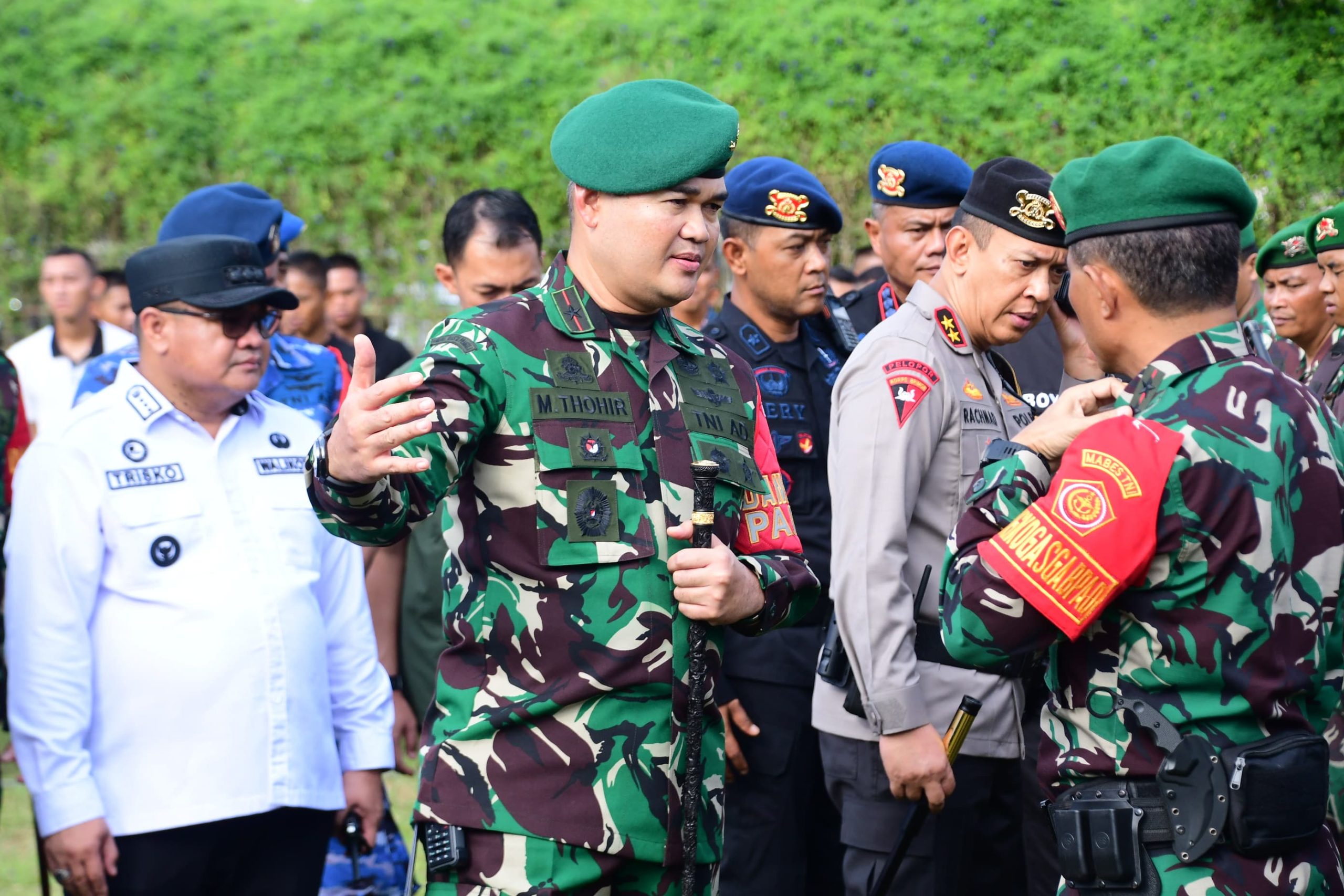 Korem 044/Gapo Laksanakan Gelar Pasukan Pam VVIP RI 1 1