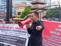 POSE RI dan Jo Media Partner POSE RI Lakukan Aksi Damai, Desak Kapolda Menindak Pasar Gelap BBM Ilegal Yang Semakin Menggurita di Kabupaten Muara Enim 