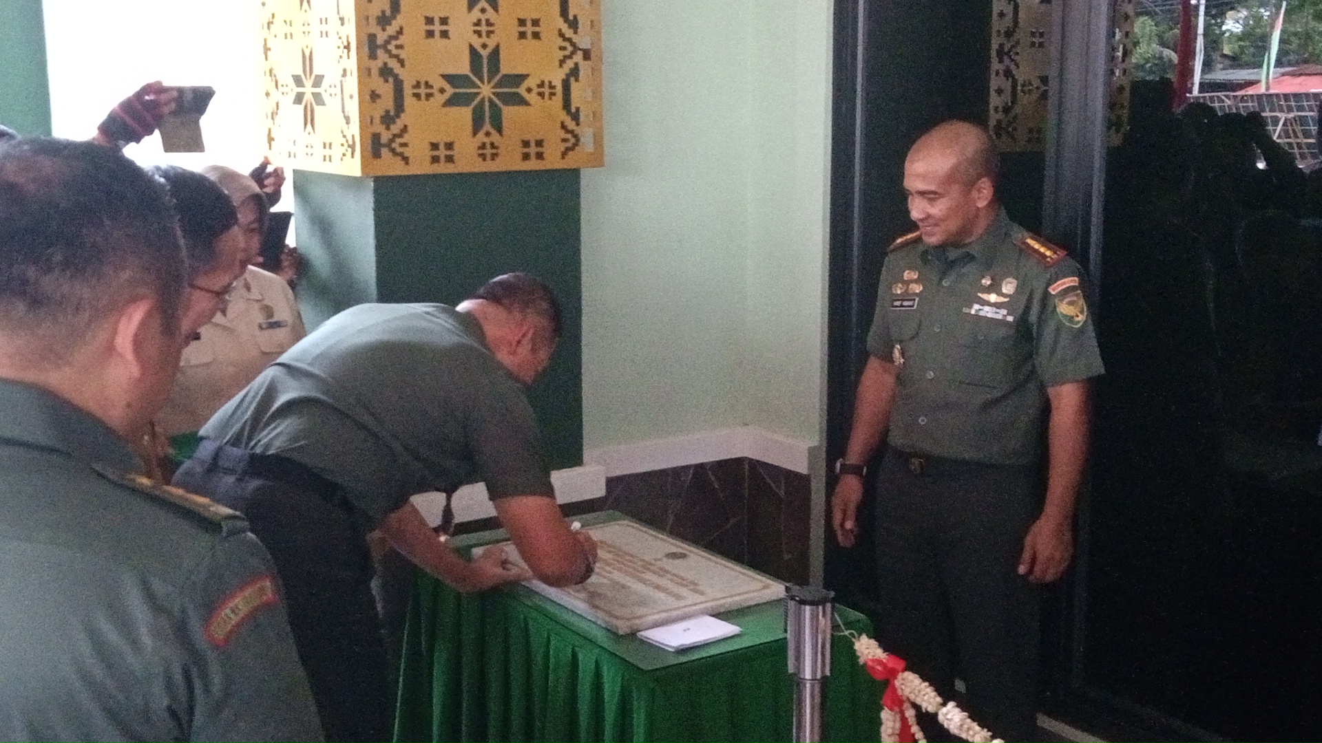 Danrem 044/Gapo Resmikan Makodim 0418/Palembang 1