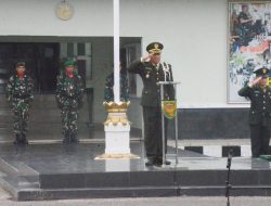 Korem 044/Gapo Gelar Upacara Peringatan Hari Lahir Pancasila