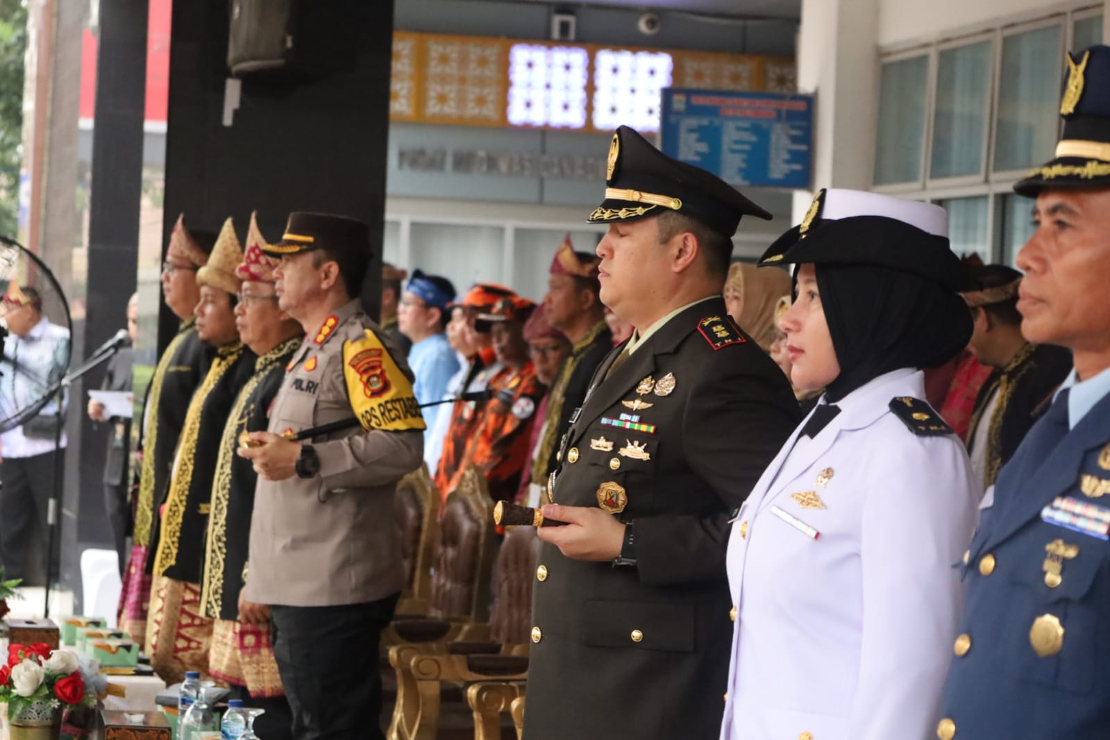Dandim 0418/Palembang Hadiri Upacara Peringatan Hari Lahir Pancasila Di Pemkot Palembang 2