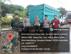 Babinsa Kelurahan Talang Kelapa Monitoring Kegiatan Festival Santri Cinta Qur’an di Pesantren Tahfizh Takhassus Daarul Qur’an
