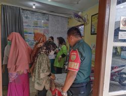 Babinsa Talang Kelapa Hadiri Pelaksana KB Dalam Rangka Harganas ke 31