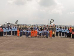 Babinsa Koramil 418-07/Sukarami Melaksanakan Monitoring Open Base Pelaksanaan Latihan Matra Udara II Kopsud I “Jalak Sakti” Tahun 2024