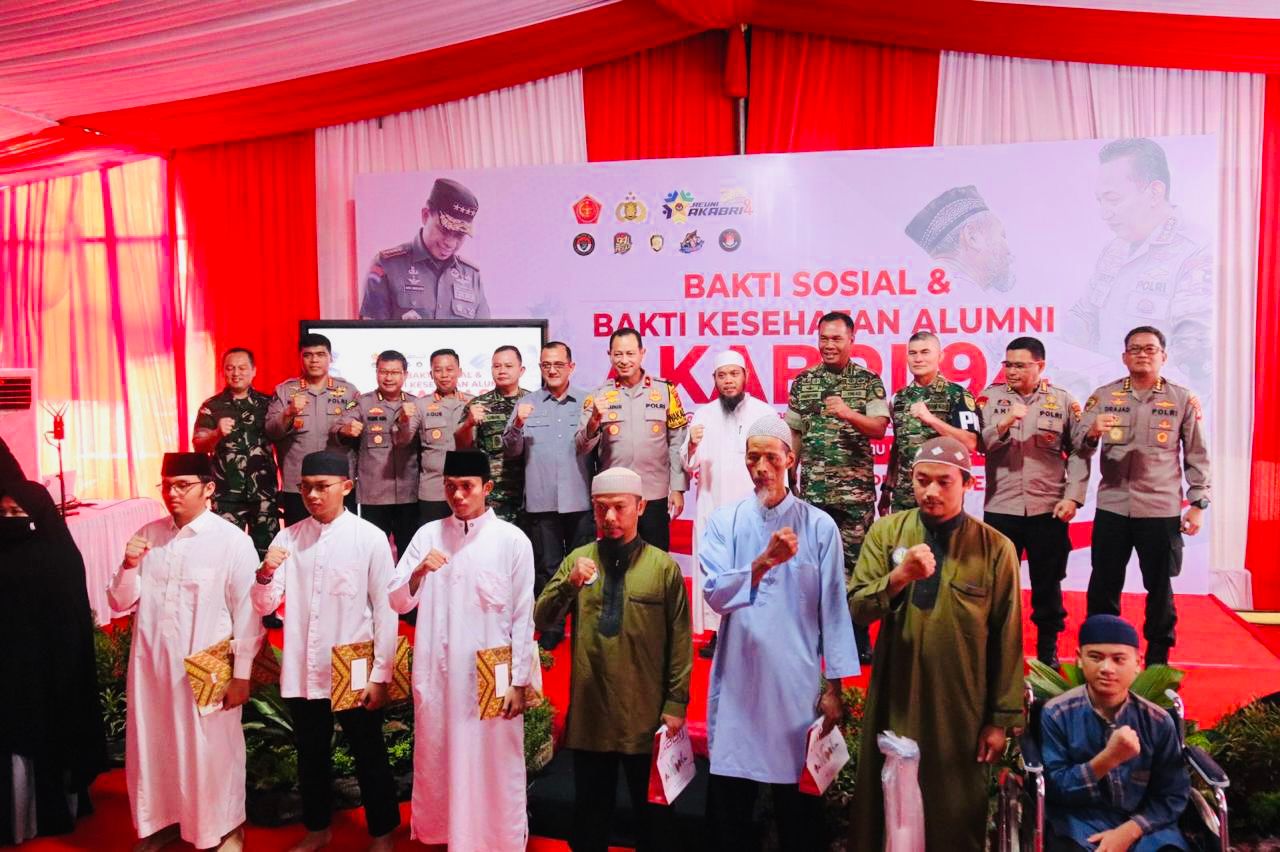 Dandim 0418/Palembang Hadiri Kegiatan Bakti Sosial dan Bakti Kesehatan Alumni Akabri 1994 1