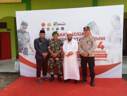 Danramil 418-07/Sukarami Bersama Babinsa Hadir Dan Monitoring Kegiatan Bakti Sosial dan Bakti Kesehatan Akabri 1994