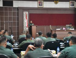 Kodam II/Sriwijaya Gelar Sosialisasi Perkasad, Hukum TNI AD Efektif dan Efisien