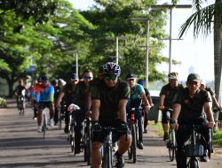 Bersepeda dan Jalan Santai Bersama Pangdam II/Swj