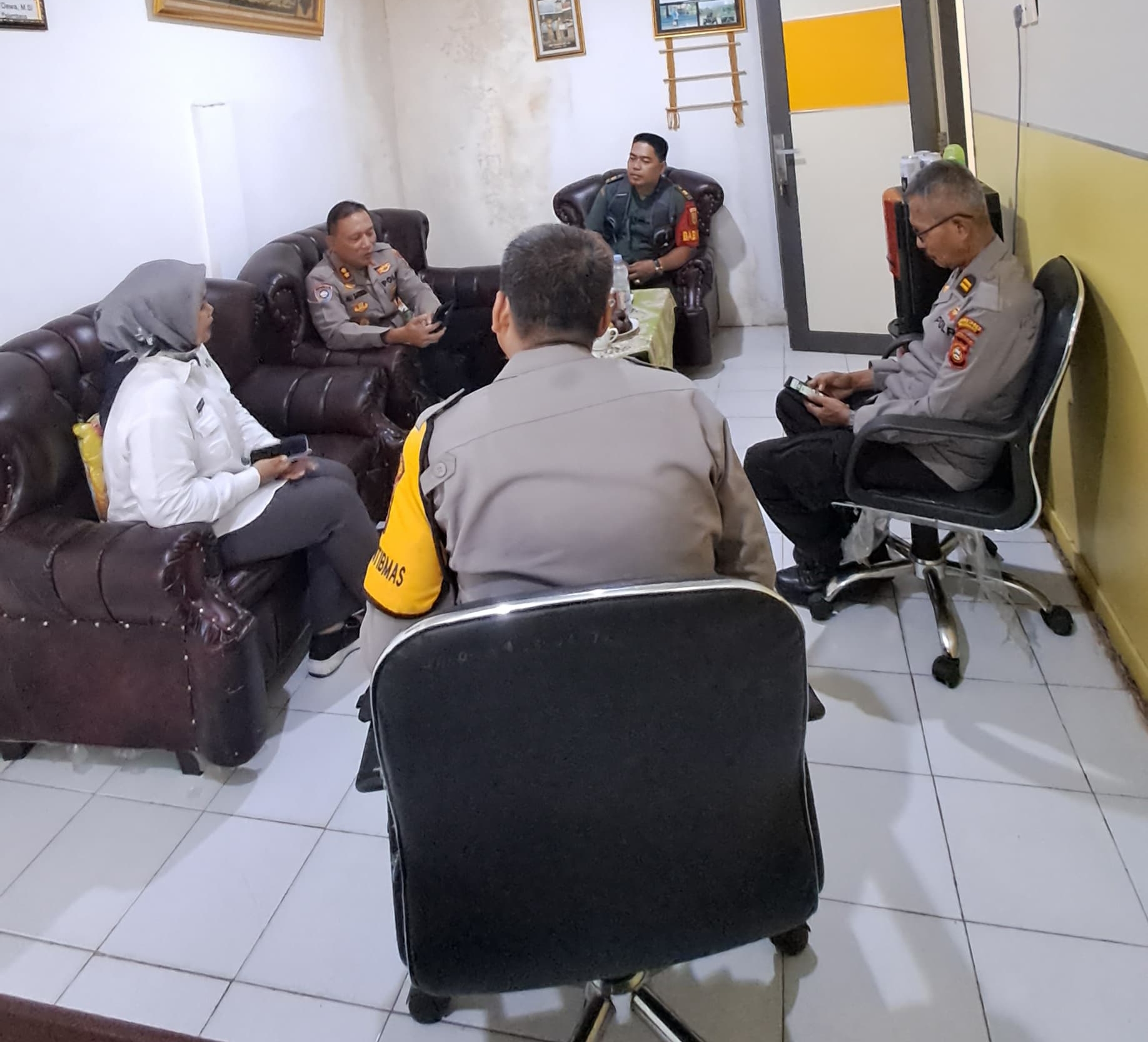Cegah Tindak Pencurian Babinsa Bersama Tiga Pilar Kordinasi Bersama Dalam Hal Kamtibmas 1