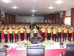 Beri Arahan Ke Personel, Kapolda : Jadilah Pemimpin Yang Dapat Memberikan Warna Kepada Satuan Dan Teladan Bagi Anggotanya