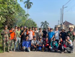Wujudkan Lingkungan Bersih Dan Sehat Babinsa Kel Sukodadi Gotong Royong Bersama Tingkat Kelurahan