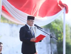 Pj Sekda Sumsel Edward Candra Bertindak Sebagai Irup  Peringatan HUT ke-62 PWRI Sumsel Tahun 2024
