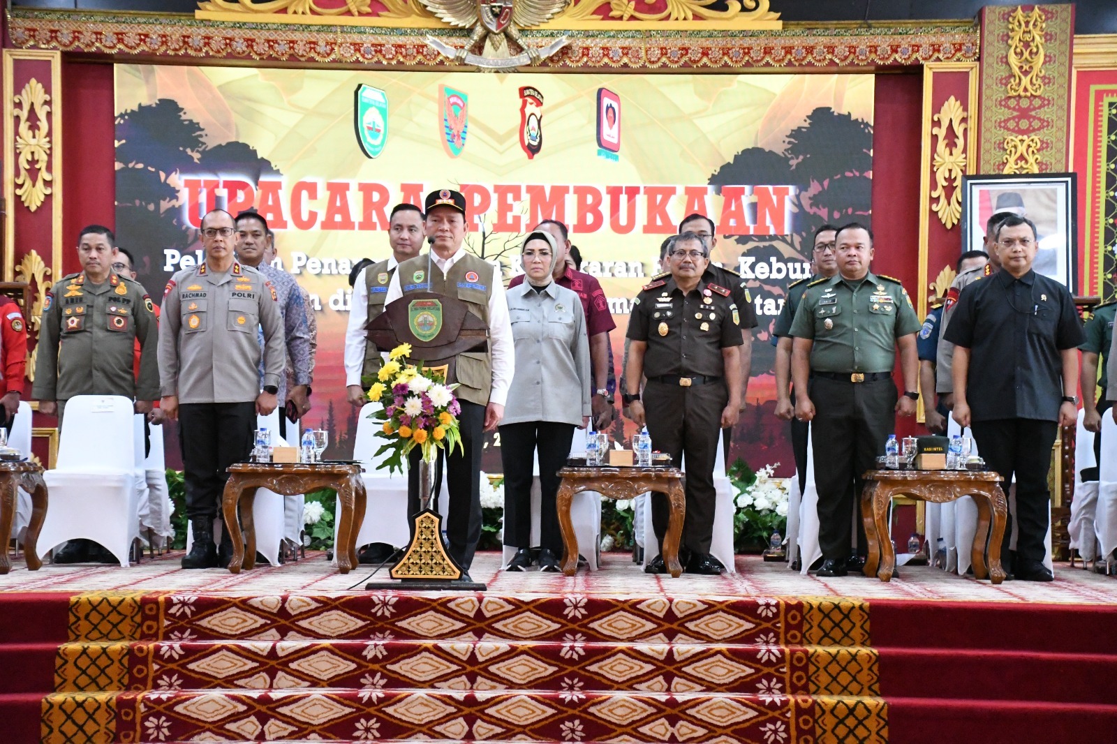 Korem 044/Gapo Turut Dalam Pembukaan Pelatihan Pencegahan Karhutla di Wilayah Prov. Sumsel 1
