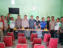 Cegah Karhutla Babinsa Koramil 418-07/Sukarami Hadiri Rapat Koordinasi Penanganan Karhutla Di Wilayah Kel Talang Betutu