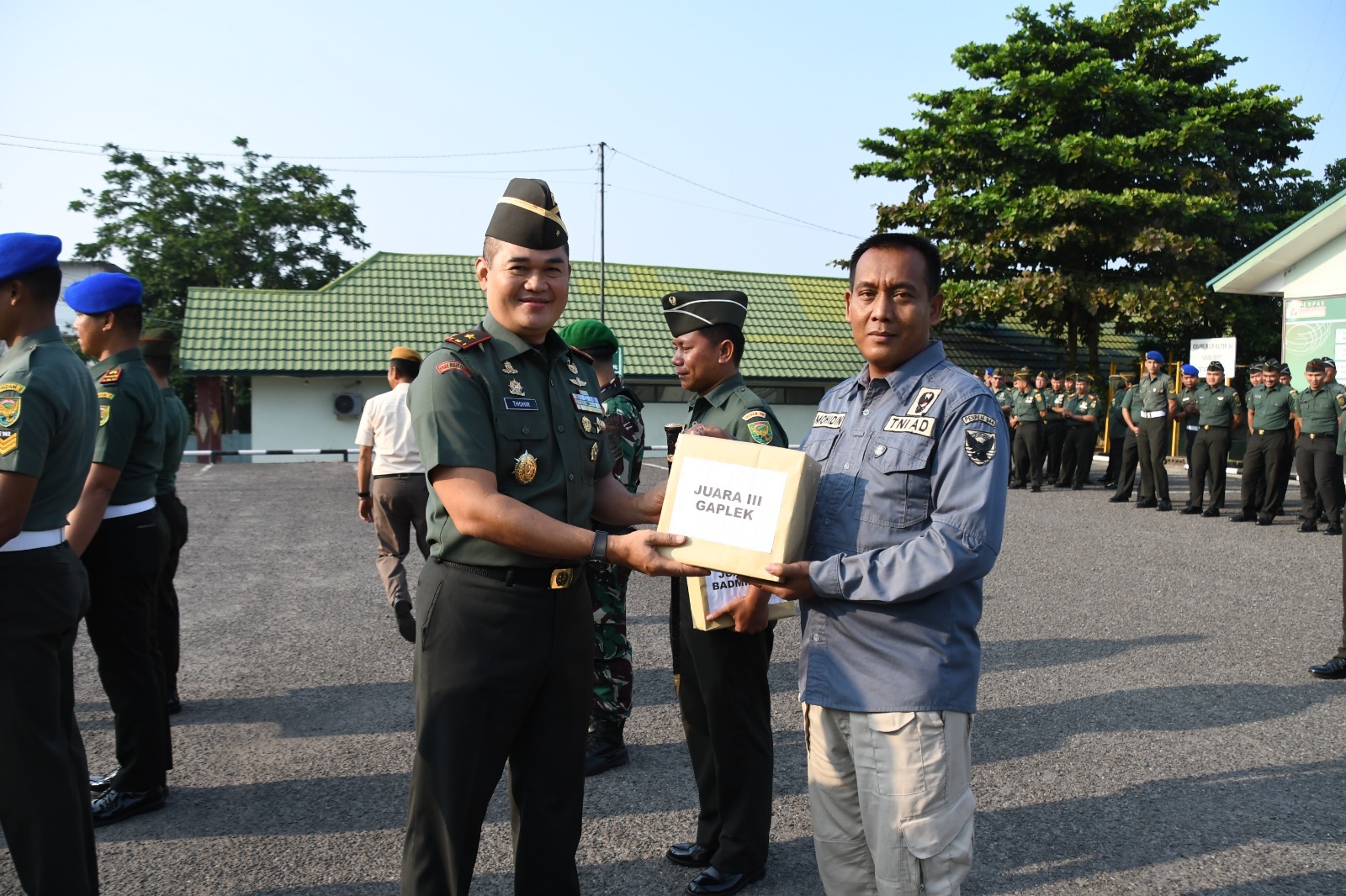 Sanksi Hukum Bagi Prajurit Korem Yang Terlibat Judi Online Menjadi Penekanan Danrem 044/Gapo Saat Berikan Jam Komandan 1