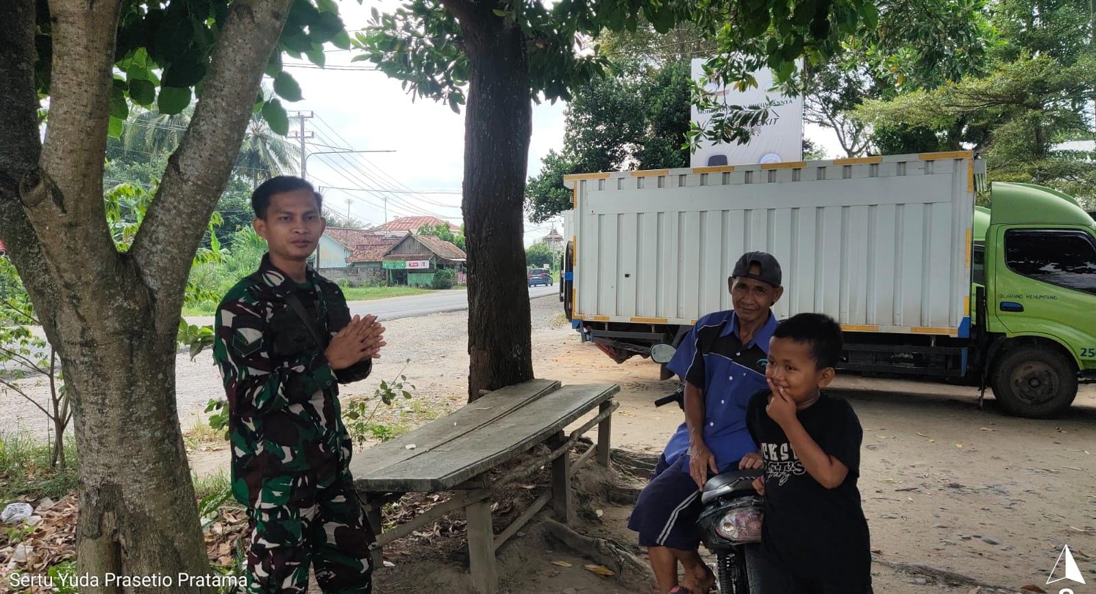Cegah Kenakalan Remaja Babinsa Kel Lorok Pakjo Komsos Bersama Masyarakat 1