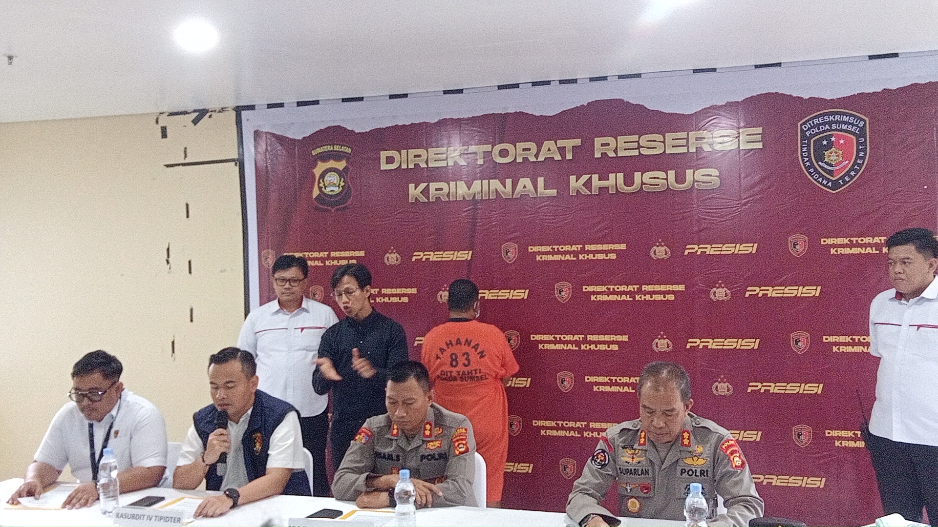 Polda Sumsel Amankan Pemilik Sumur Minyak Ilegal Yang Meledak Di Sungai Lilin 1