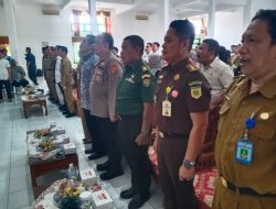 Babinsa Kel Suka Bangun Koramil 418-07/Sukarami Monitoring Acara Pelantikan Kepengurusan Baru DPD – PPDI Prov Sumsel