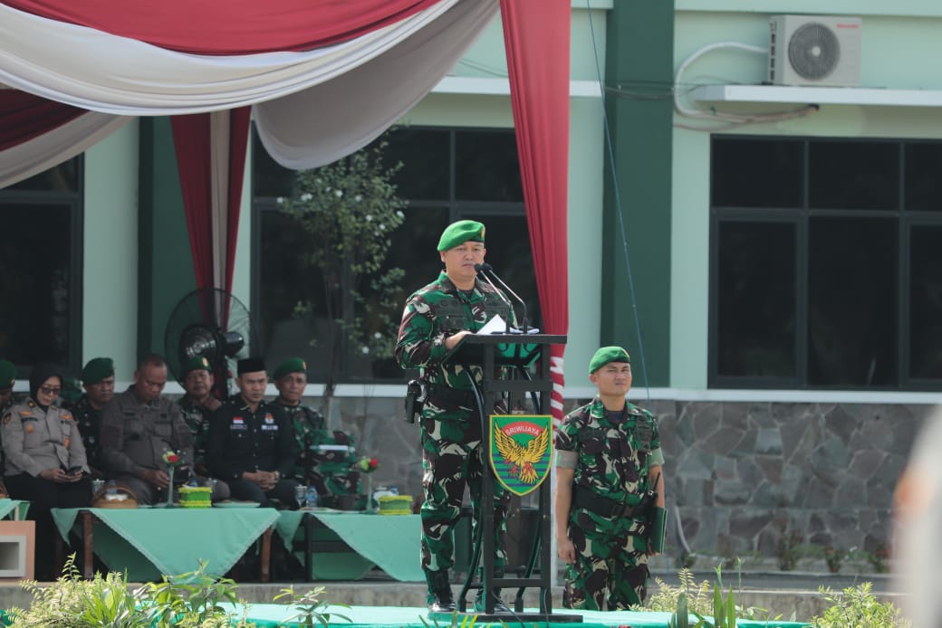Kodim 0418/Palembang Gelar Pasukan Pengaman Pilkada Serentak Kota Palembang Tahun 2024 1