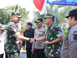 Kunker di Wilayah Pali, Danrem 044/Gapo Apresiasi Kesiapan Pilkada