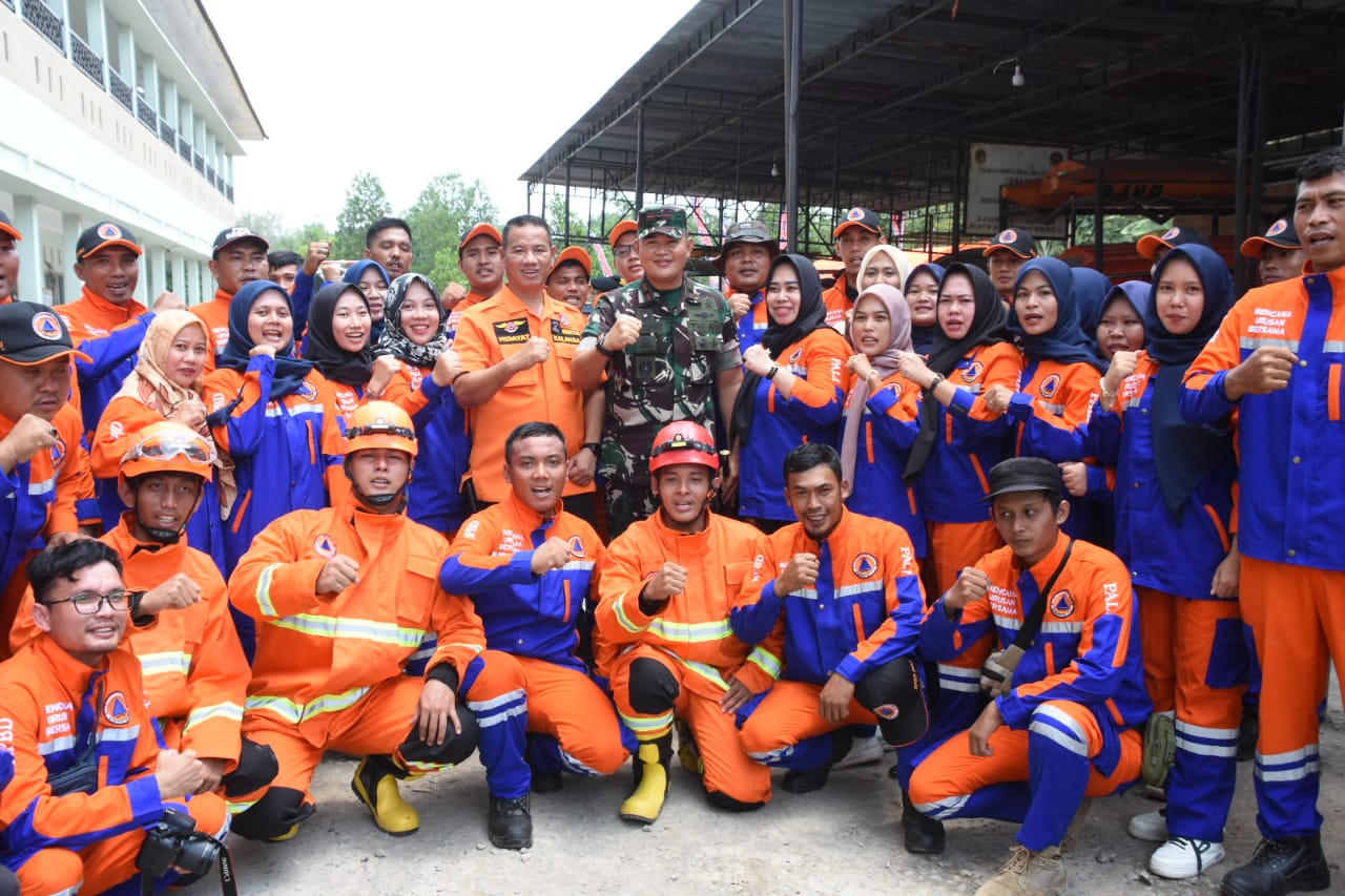 Danrem 044/Gapo Bangga Kepada Pejuang Api Kabupaten Pali 1
