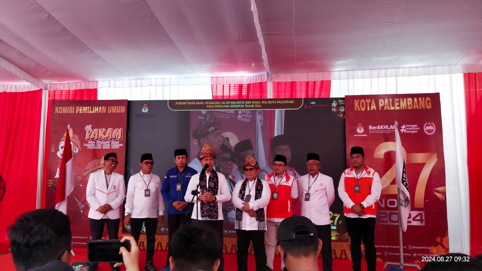 Menggowes untuk Perubahan: Pasangan Yudha-Bahar Daftar Pilkada Palembang 2024 dengan Misi Kota Ramah Lingkungan 1