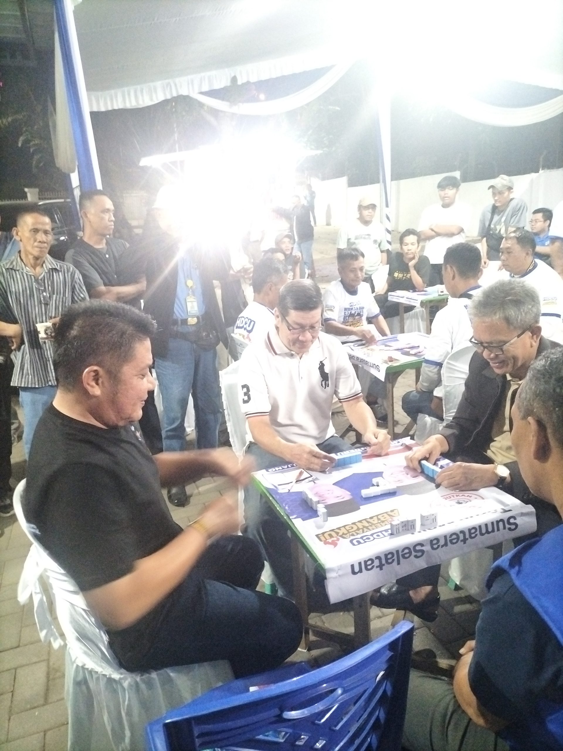 Gebyar Turnamen Gaple Merdeka HDCU: Semangat Kemerdekaan Membara di Taman Kenten Palembang 1