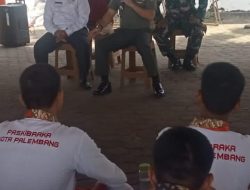 Kasdim 0418/Palembang Tinjau Langsung Latihan Paskibraka