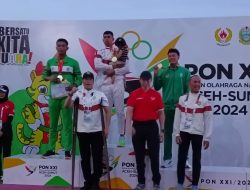 Pelari Sumsel Rio Maholtra Sumbang Emas di Nomor 110 Meter Gawang Putra