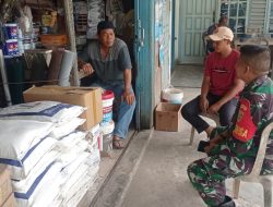 Jalin Silaturahmi Babinsa Kel Sukamulya bersama Ketua RT Komsos Bersama Warga Binaan